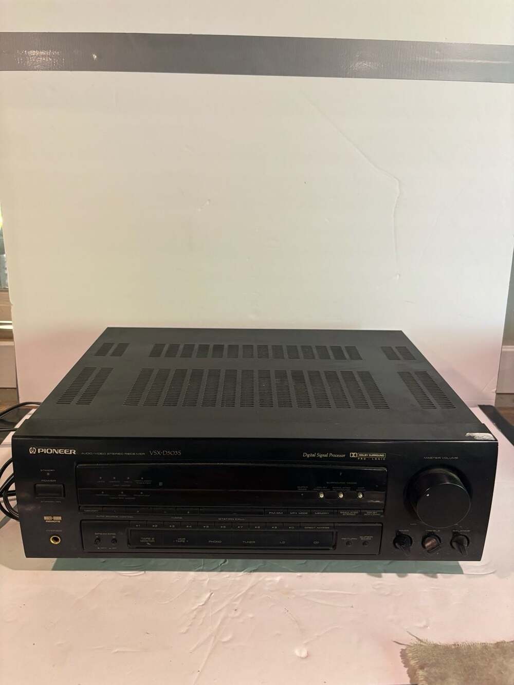 Pioneer VSX-402 Audio/Video Stereo Receiver TESTED & WORKING GREAT!